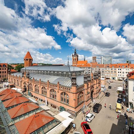 Stunning Apartment With Balcony Gdańsk Exteriör bild