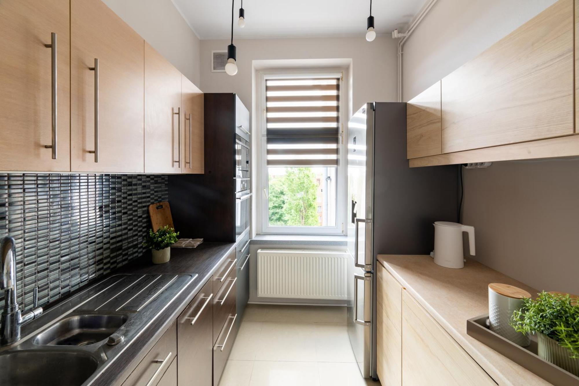 Stunning Apartment With Balcony Gdańsk Exteriör bild