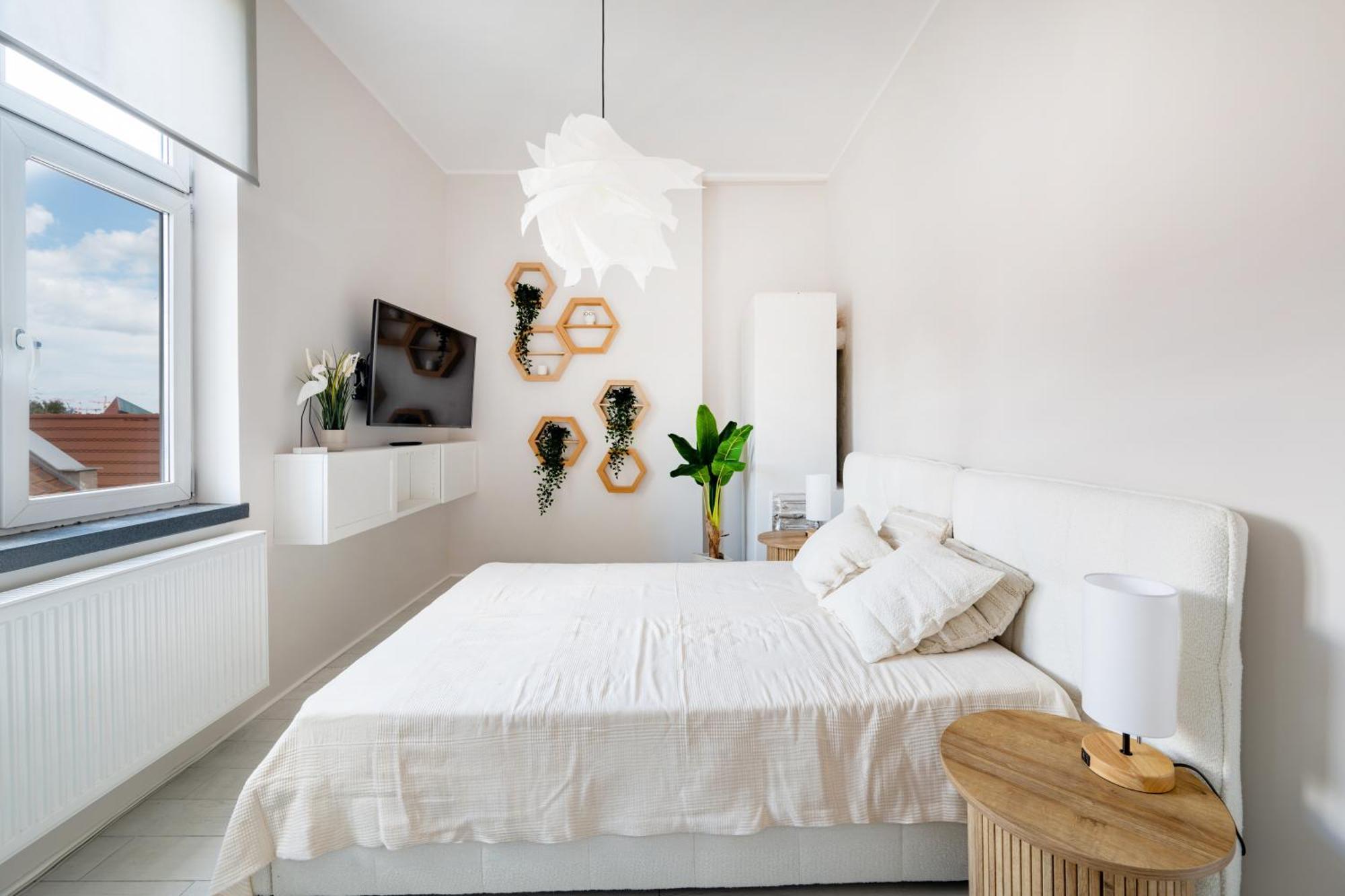 Stunning Apartment With Balcony Gdańsk Exteriör bild