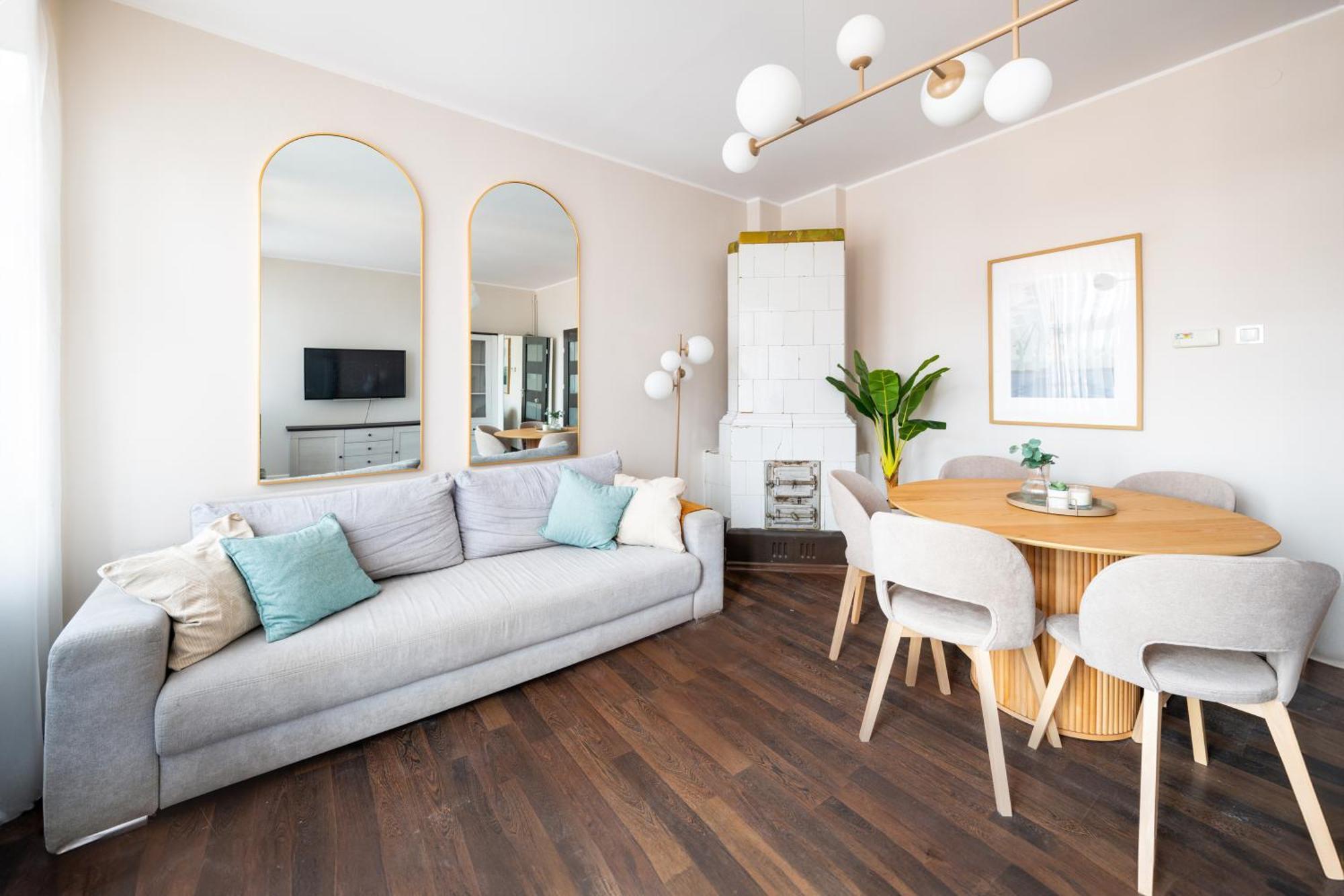 Stunning Apartment With Balcony Gdańsk Exteriör bild
