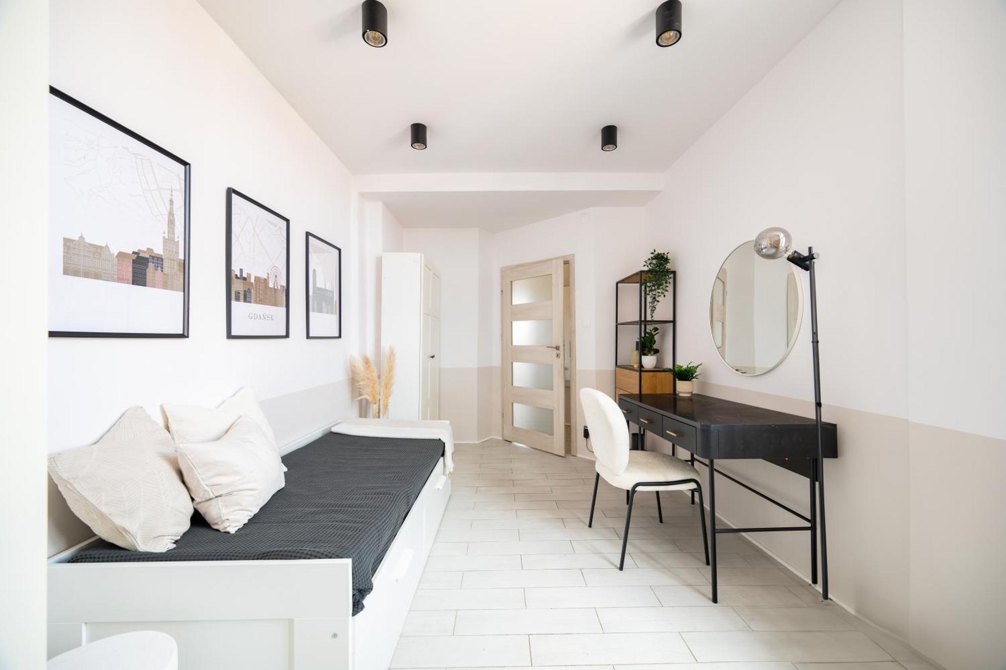 Stunning Apartment With Balcony Gdańsk Exteriör bild
