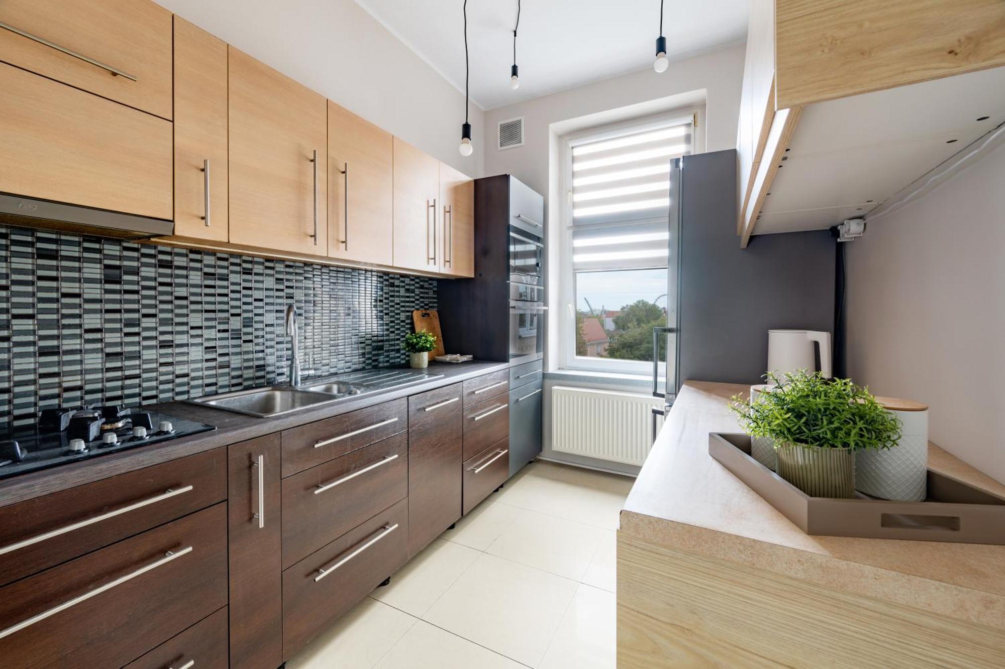 Stunning Apartment With Balcony Gdańsk Exteriör bild